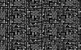 Normann Cutlery all pieces pattern on black background